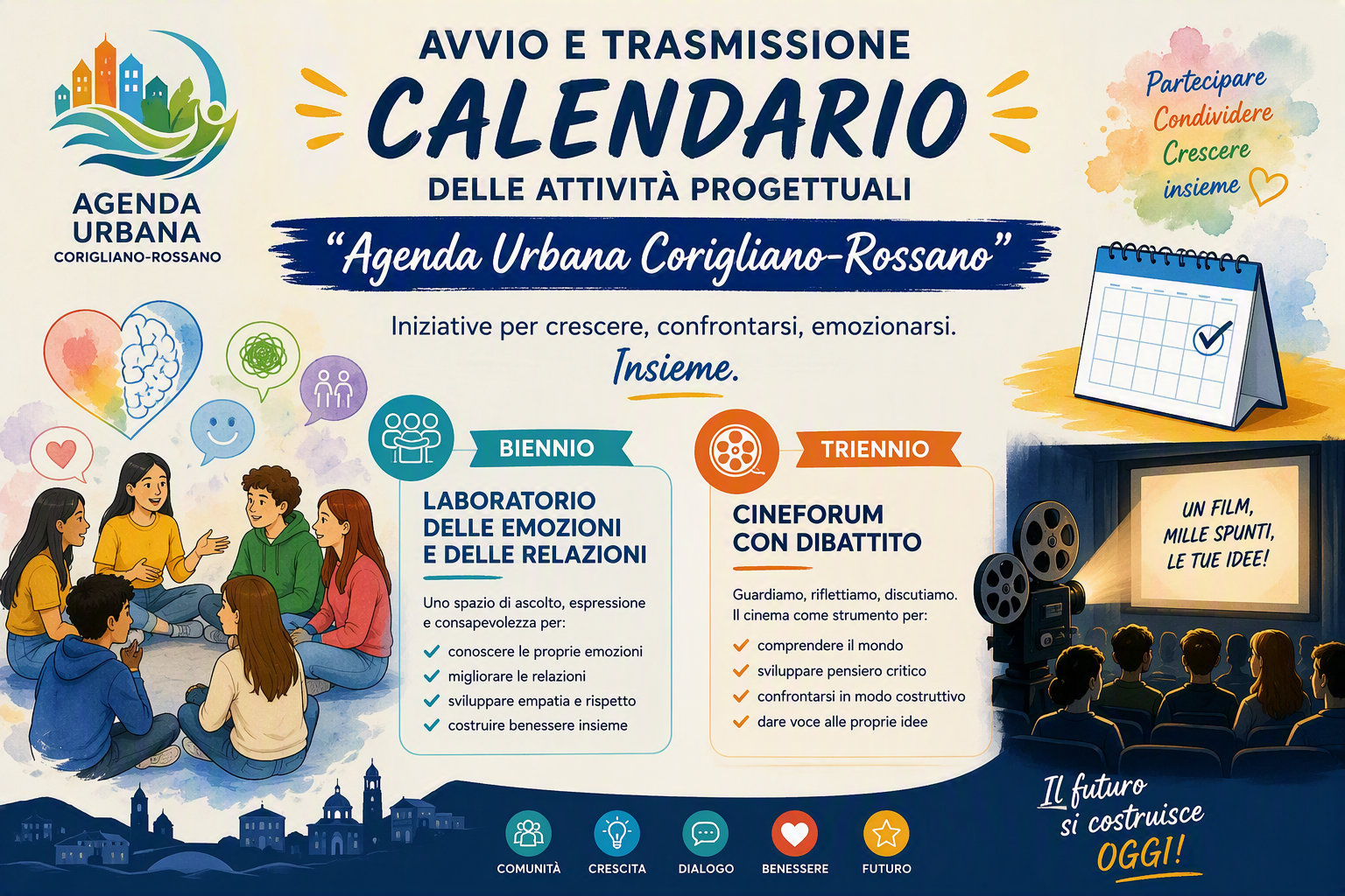 Calendario agenda urbana